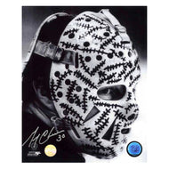 Gerry Cheevers Signed Boston Bruins The Mask 8x10 Photo