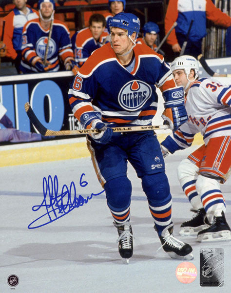 Jeff Beukeboom Edmonton Oilers Autographed 8x10 Photo