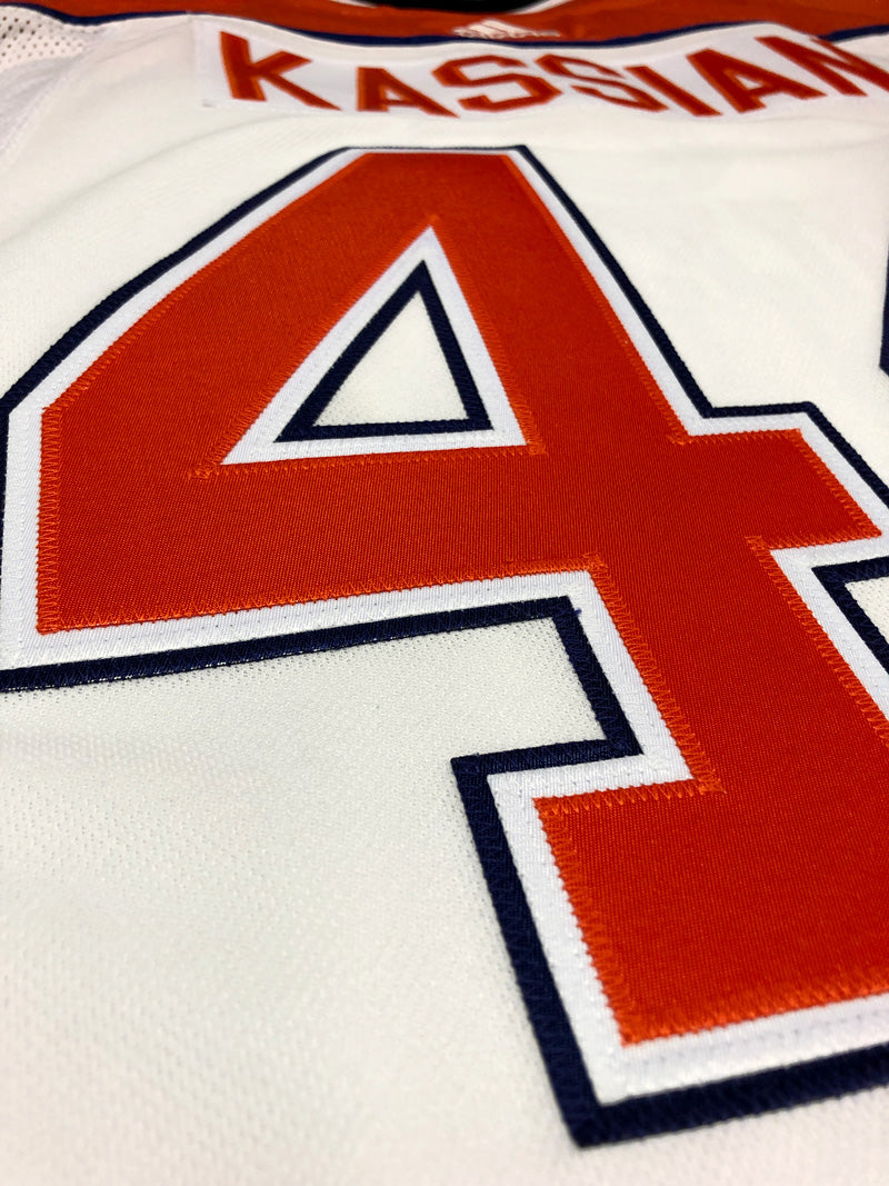 Sewing Kit for Edmonton Oilers White Reverse Retro Jersey