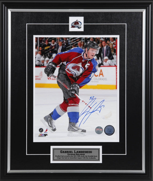 Gabriel Landeskog Colorado Avalanche Autographed 8x10 Photo