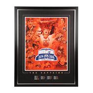 Framing Package for 2015-16 Oilers Season Seat Holder Litho