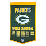 Green Bay Packers Wool Dynasty Banner