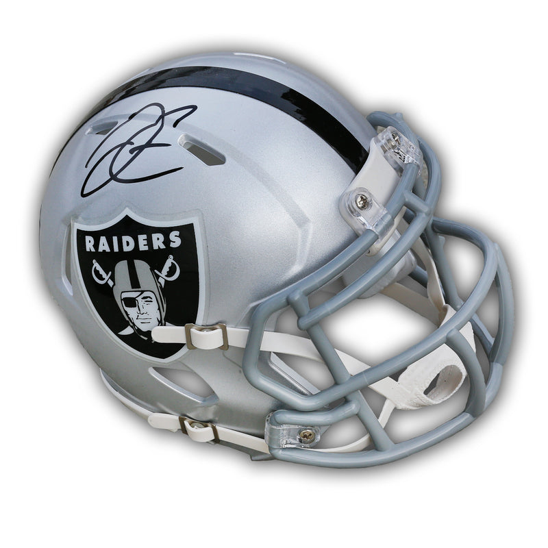 Derek Carr Las Vegas Raiders Signed Mini Helmet