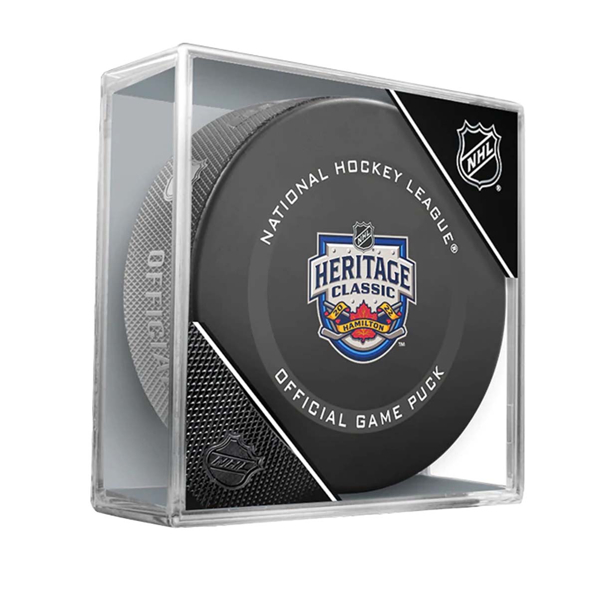 Hamilton 2022 Heritage Classic Official NHL Game Puck