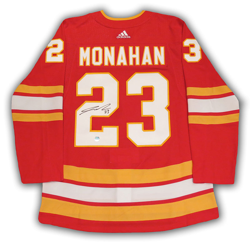 Sean Monahan Calgary Flames Autographed Red Fanatics Breakaway Jersey
