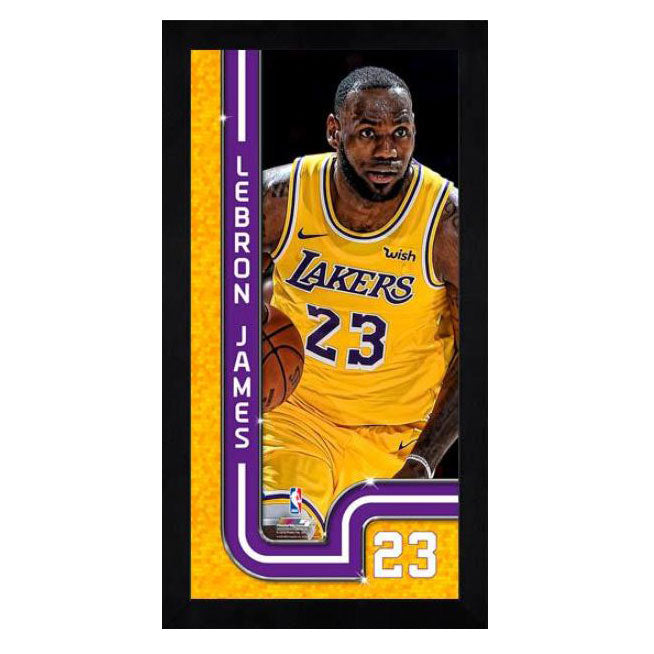 Lebron James Los Angeles Lakers Mini Frame