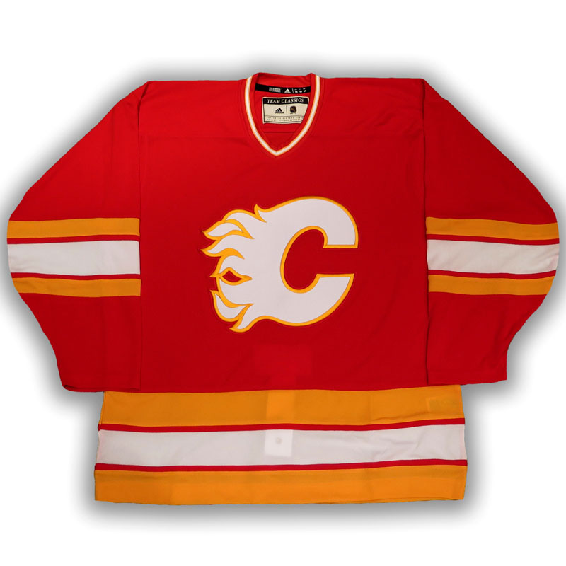 Calgary Flames Authentic Adidas Pro NHL Jersey
