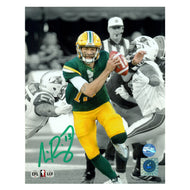Mike Reilly Signed Edmonton Eskimos Evading The Rush 8x10 Photo