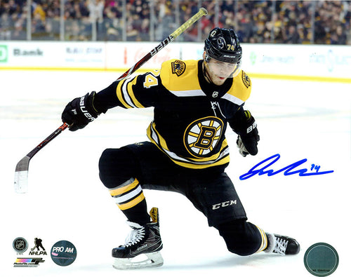 Jake DeBrusk Boston Bruins Autographed 11x14 Photo