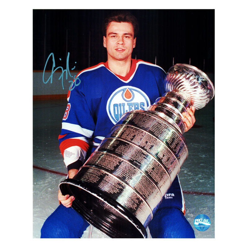 Craig Muni Edmonton Oilers Autographed 8x10 Photo