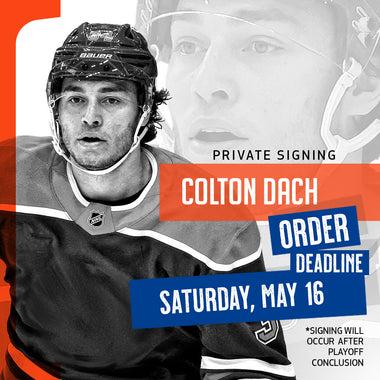 Colton Dach Private Signing