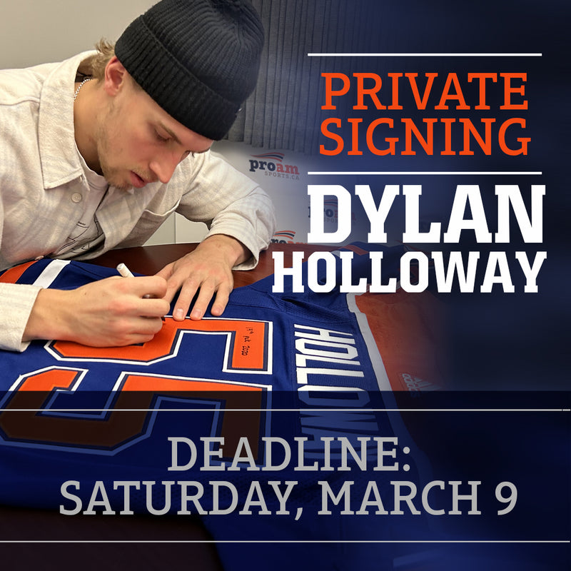 Dylan Holloway Private Signing