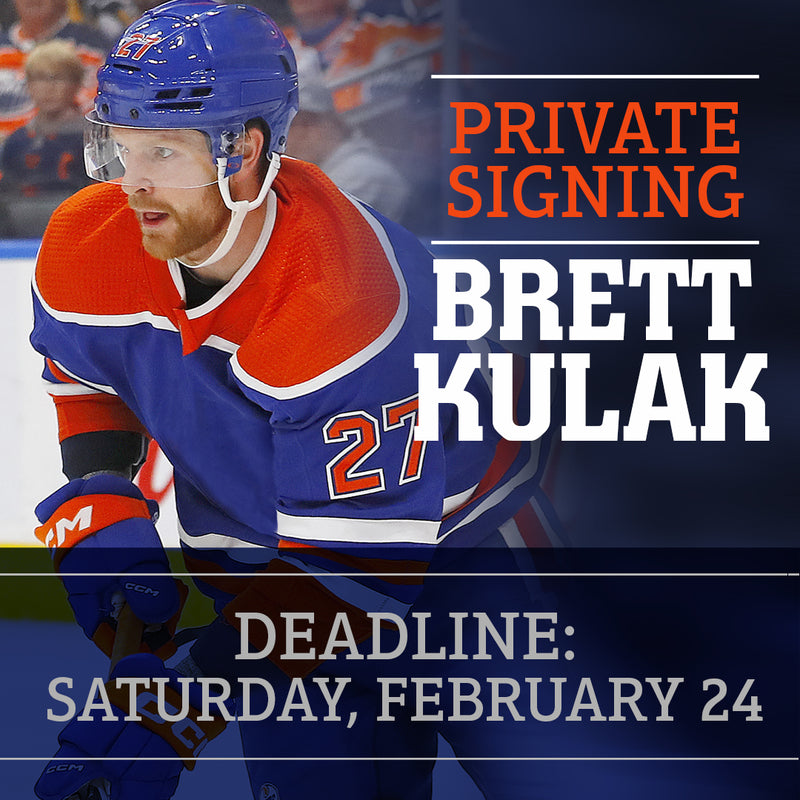 Brett Kulak Private Signing