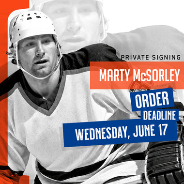 Marty McSorley Private Signing