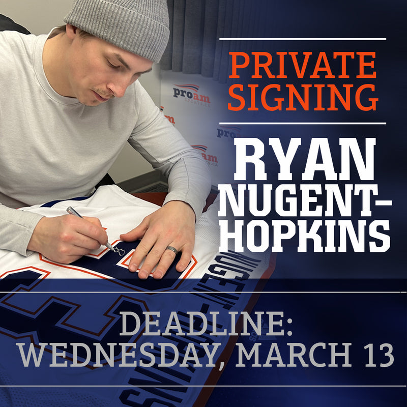 Ryan Nugent-Hopkins Private Signing