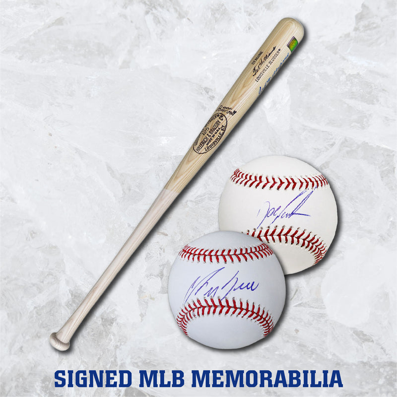 Signed MLB Memorabilia