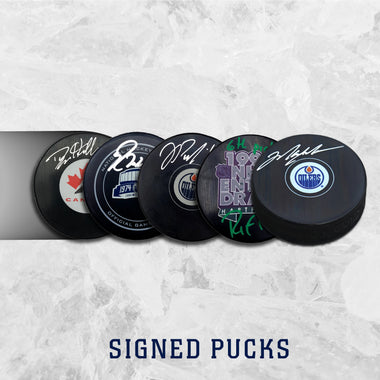 Signed Pucks