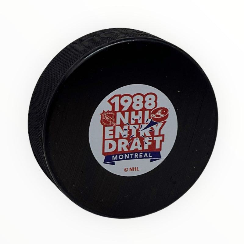 1988 NHL Draft Montreal Puck