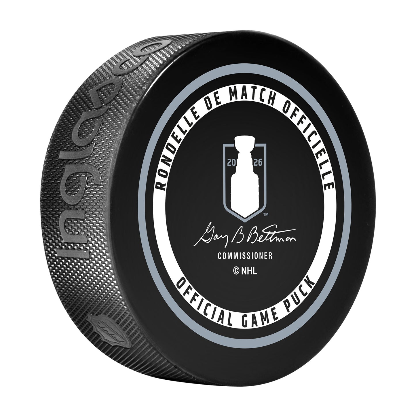 Edmonton Oilers 2026 Stanley Cup Playoffs NHL Game Puck Rounds 1 & 2
