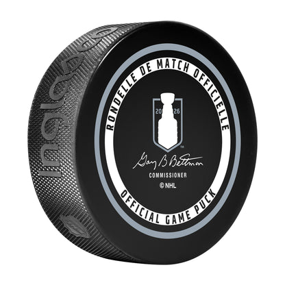 Edmonton Oilers 2026 Stanley Cup Playoffs NHL Game Puck Rounds 1 & 2