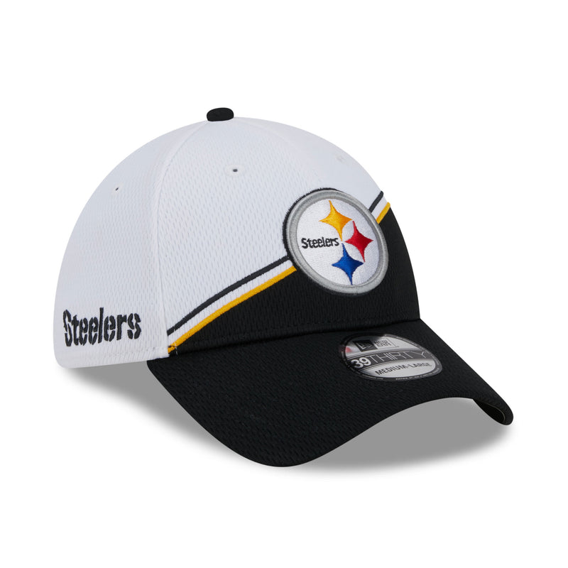 Pittsburgh Steelers New Era 2023 Sideline 39THIRTY Stretch Fit Hat