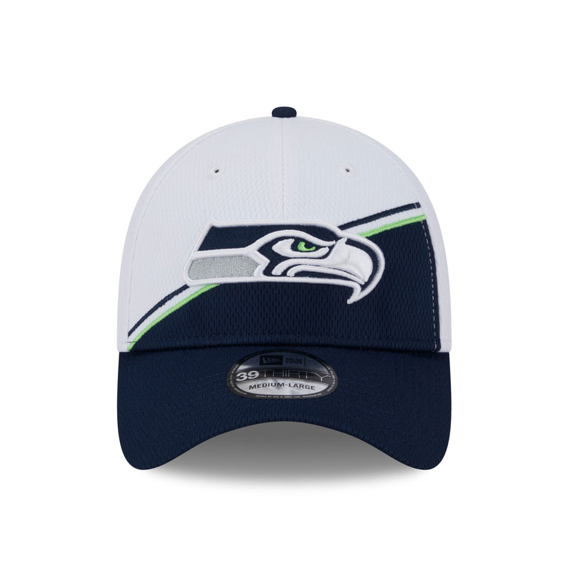 Seattle Seahawks New Era 2023 Sideline 39THIRTY Stretch Fit Hat