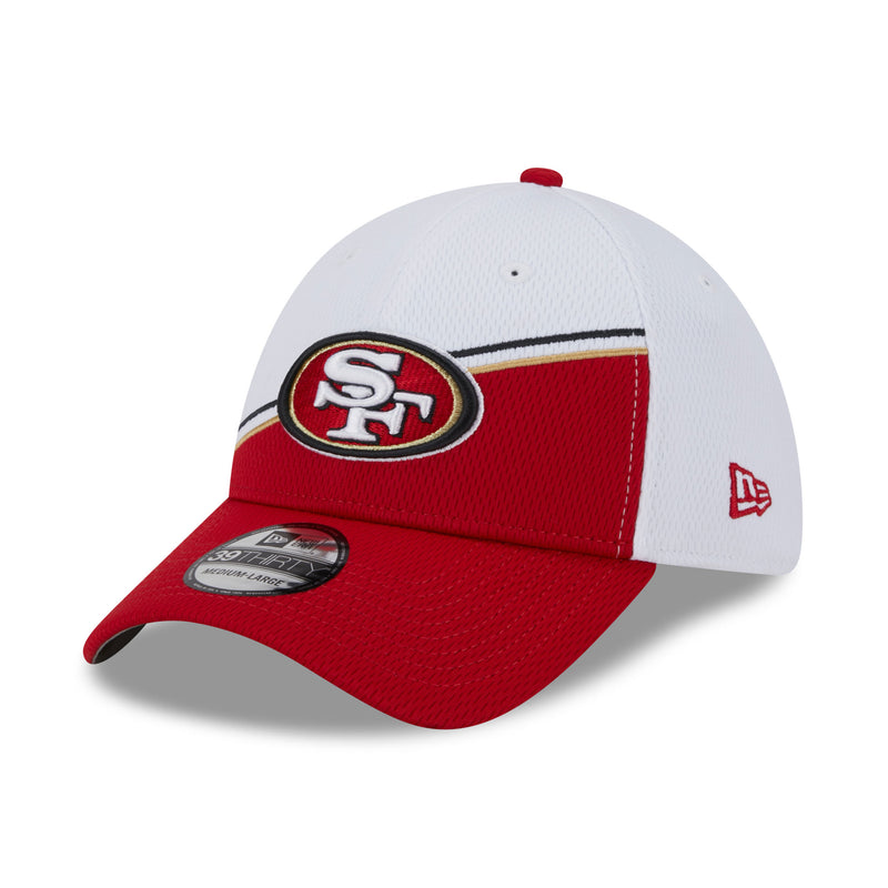 San Francisco 49ers New Era 2023 Sideline 39THIRTY Stretch Fit Hat