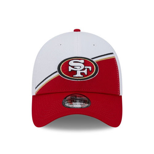 San Francisco 49ers New Era 2023 Sideline 39THIRTY Stretch Fit Hat