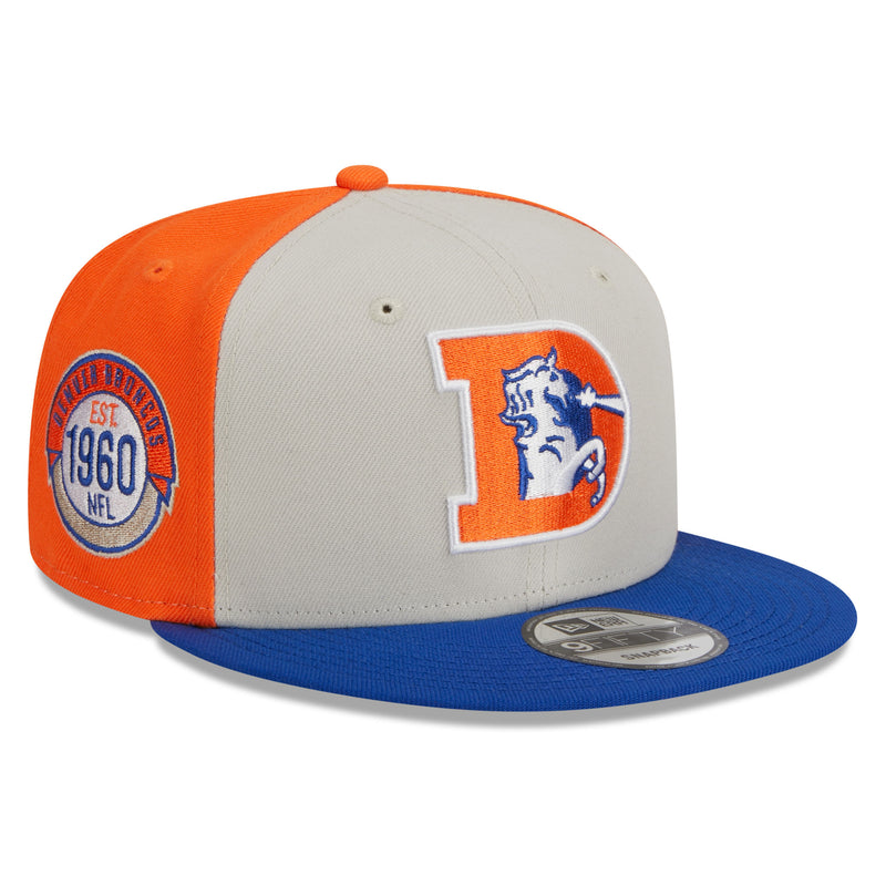 Denver Broncos New Era 2023 Sideline Historic 9FIFTY Snapback Hat