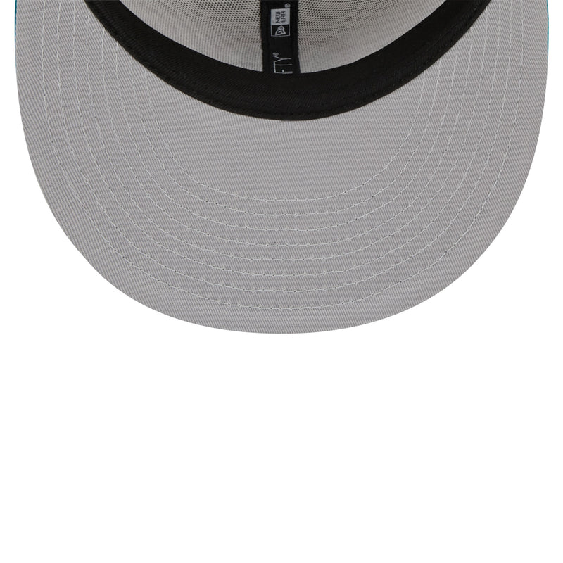 Miami Dolphins New Era 2023 Sideline Historic 9FIFTY Snapback Hat