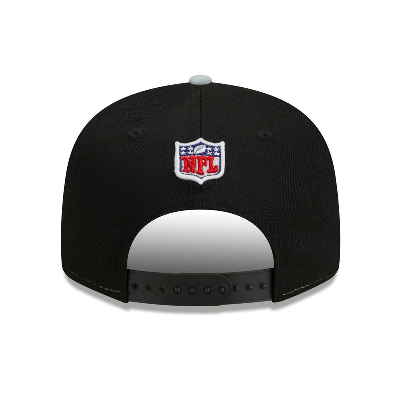 Oakland Raiders New Era 2023 Sideline Historic 9FIFTY Snapback Hat