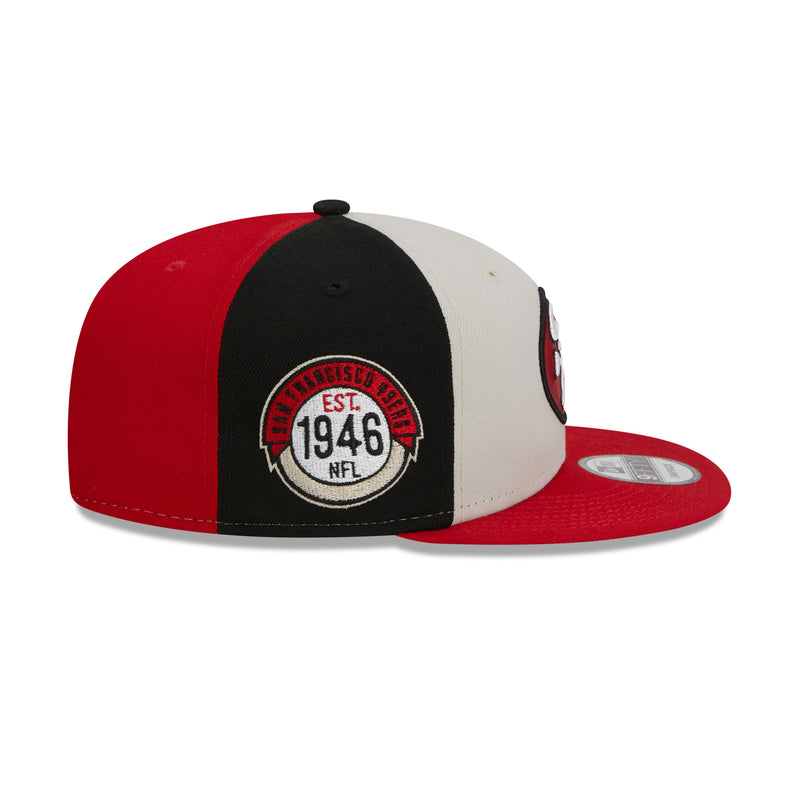 San Francisco 49ers New Era 2023 Sideline Historic 9FIFTY Snapback Hat