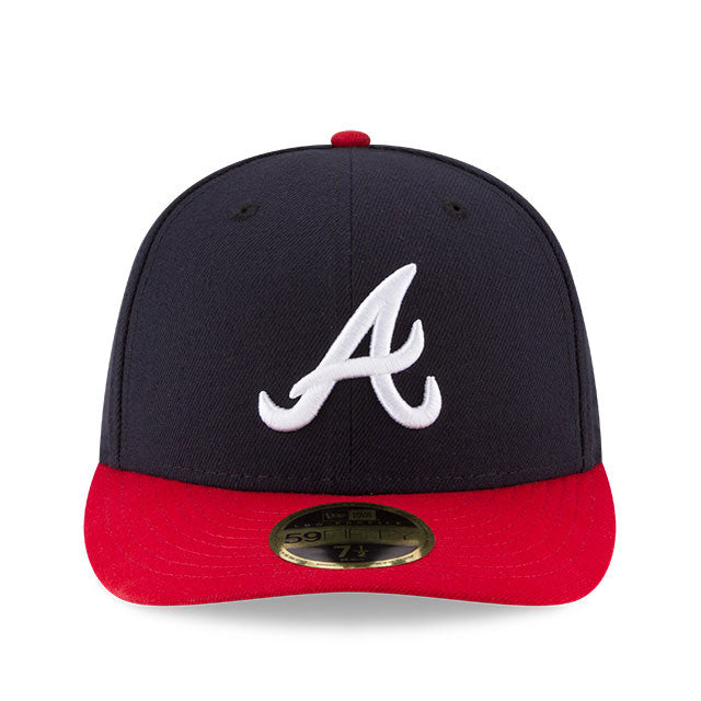 Atlanta Braves ON-FIELD New Era Low Profile 59Fifty Cap