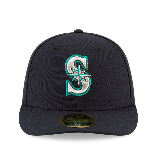 Seattle Mariners ON-FIELD New Era Low Profile 59Fifty Cap