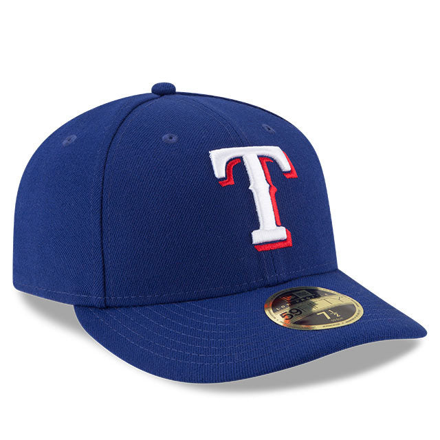 Texas Rangers ON-FIELD New Era Low Profile 59Fifty Cap
