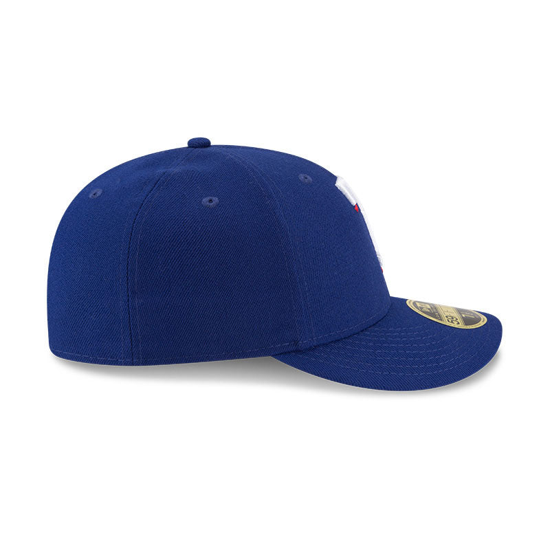 Texas Rangers ON-FIELD New Era Low Profile 59Fifty Cap