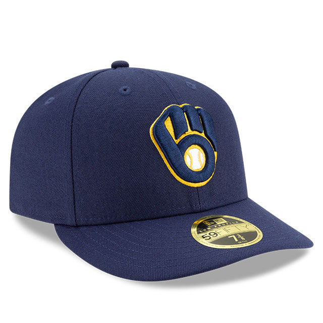 Milwaukee Brewers ON-FIELD New Era Low Profile 59Fifty Cap