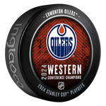 Edmonton Oilers 2024 Western Conference Champions Puck