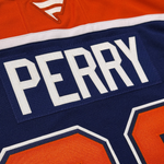 Corey Perry Edmonton Oilers Fanatics Premium Home Jersey with On Ice Cresting