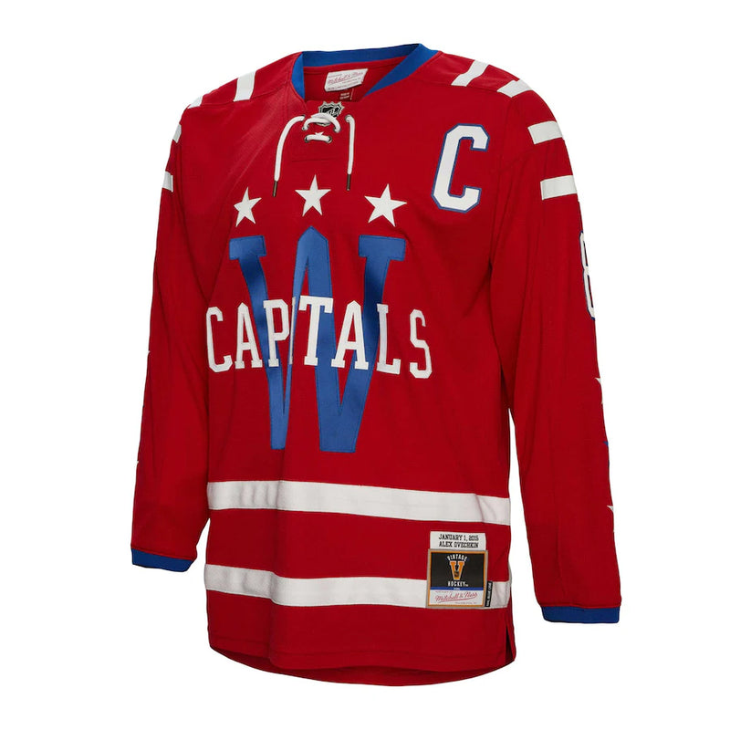 Alex Ovechkin Mitchell & Ness Washington Capitals Blue Line Jersey 2015 Winter Classic