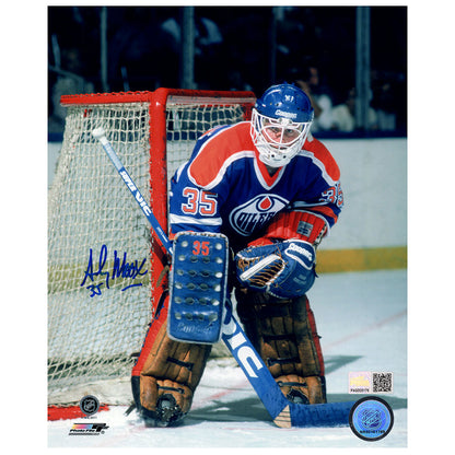 Andy Moog Edmonton Oilers Autographed 8x10 Photo