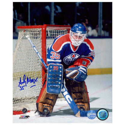 Andy Moog Edmonton Oilers Autographed 16x20 Photo