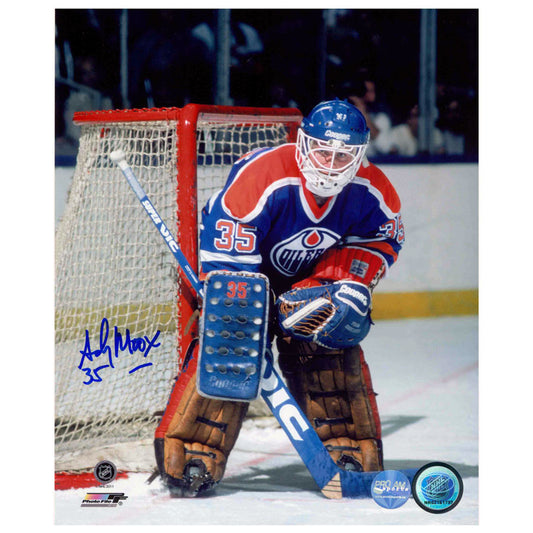 Andy Moog Edmonton Oilers Autographed 16x20 Photo