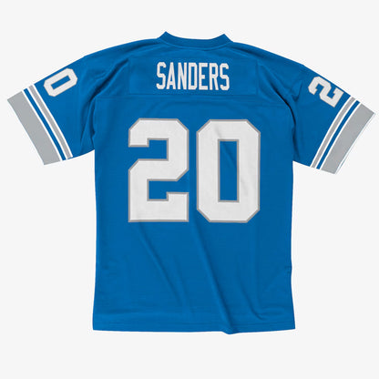 Barry Sanders Mitchell & Ness Detroit Lions Blue Legacy Jersey 1996