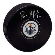 Bill Ranford Signed Edmonton Oilers Puck