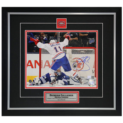 Brendan Gallagher Montreal Canadiens Autographed 8x10 Photo