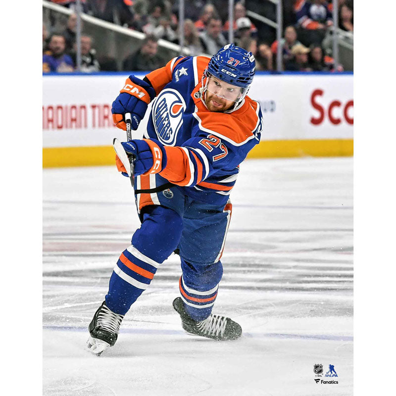 Brett Kulak Edmonton Oilers Home Action 8x10 Photograph
