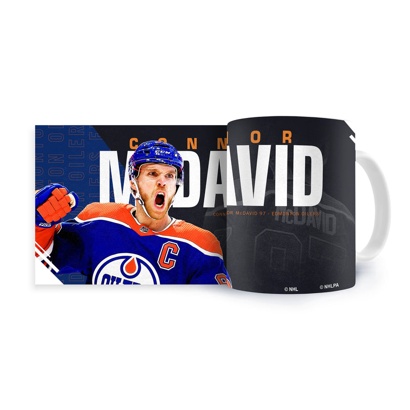 Connor McDavid Edmonton Oilers Centerfold 15oz Mug