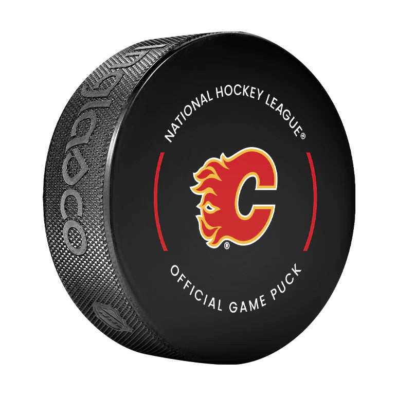 Calgary Flames Official 2022-23 NHL Game Puck