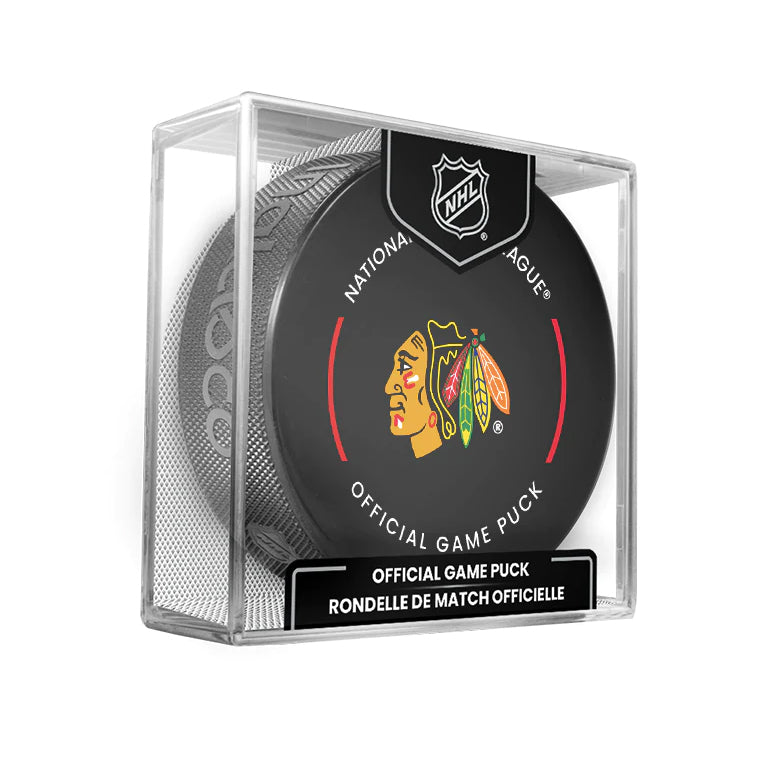 Chicago Blackhawks Official 2022-23 NHL Game Puck